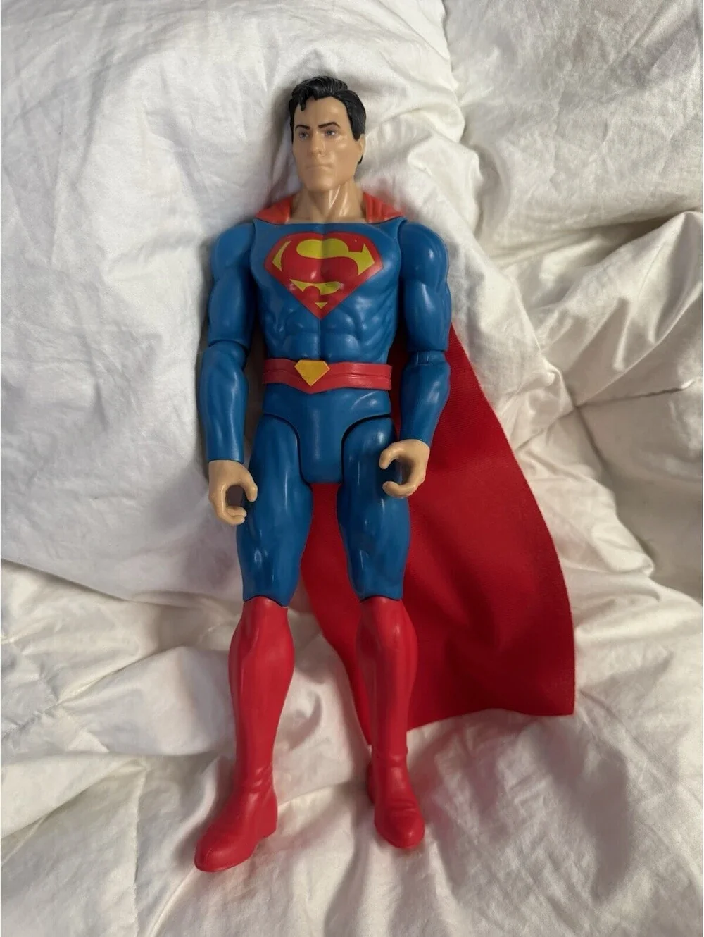 SUPERMAN 12-inch Action Figure DC Comics Justice League Series Fabric Cape